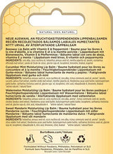 Load image into Gallery viewer, Burt's Bees 100% Natural Moisturising Lip Balm 4 Pack, Freshly Picked - Beeswax, Cucumber Mint, Watermelon & Sweet Mandarin - 4 Tubes