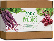 Load image into Gallery viewer, Edgy Veggies Gift Seed Kit. 6 Voluptuous Vegetables Packed with Personality. Easy to Grow.