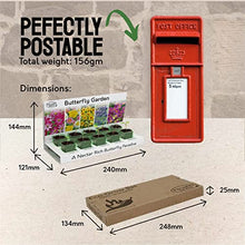 Load image into Gallery viewer, Butterfly Garden Grow Your Own Wild Flowers at Home Kit. Attract Butterflies with These Wild Flower Seeds in an Eco Grow Kit, 100% Recyclable and Made with 100% Recycled Materials