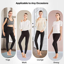 Load image into Gallery viewer, SINOPHANT High Waisted Leggings for Women, Buttery Soft Elastic Opaque Tummy Control Leggings, Plus Size Workout Gym Yoga Stretchy Pants (Black1,One Size) S-L