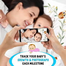 Load image into Gallery viewer, Oerich Baby Monthly Milestone Blanket | Perfect New Baby Gifts for Boys & Girls | Soft, Thick Baby Milestone Mat for Taking Photos | Woodland Watch Me Grow Nursery Decor | Unisex Baby Age Mat- Large