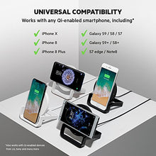 Load image into Gallery viewer, Belkin Boost Up Wireless Charging Stand 10 W, Fast Qi Wireless Charger for iPhone 11, 11 Pro/Pro Max, XS/XS Max, XR, X, Samsung Galaxy S10, S10+, S10e, Huawei P30/P30 Pro, UK Plug Included - Black