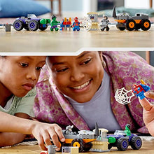 Load image into Gallery viewer, LEGO 10782 Marvel Hulk vs. Rhino Monster Truck Showdown, Toy for Kids Age 4 Plus with Spider-Man Minifigure, Spidey And His Amazing Friends Series