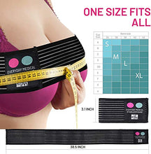 Load image into Gallery viewer, Everyday Medical Post Surgery Breast Band - 2 Pack I Implant Stabilizer I Post Surgery Breast Augmentation Support Band Wrap I Chest and Breast Support Bandage
