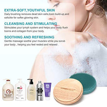 Load image into Gallery viewer, Body Brush for Wet or Dry Brushing - Soft Silicone Shower Brush Body Wash Bath Exfoliating Skin Massage Scrubber, Dry Skin Brushing Palm-sized Loofah, Fit for Sensitive and All Kinds of Skin (Green)