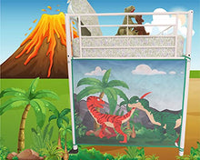 Load image into Gallery viewer, HedgehogEmporium Tent for Midsleeper Cabin Bed, Mid sleeper Danny the Dinosaur