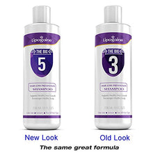 Load image into Gallery viewer, Lipogaine Hair Loss Prevention Premium Organic Shampoo, For Men and Women - Colour Safe, Infused With Biotin, Caffeine, Argan Oil, Black Seed Oil, Castor oil and Saw Palmetto