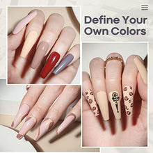 Load image into Gallery viewer, Modelones Gel Nail Polish Set, Brown Pink Nude Gray 7 Colors Soak off All Seasons Nail Polish Modern Nail Art Salon Birthday Mother's Day Gifts Nail Gel Manicure Set 6ML