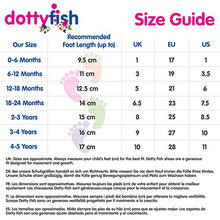 Load image into Gallery viewer, Dotty Fish Soft Leather Baby Shoes. Toddler Shoes. Boys and Girls. Non Slip. Brown Shoe with Fox. 0-6 Months (1 UK Child)