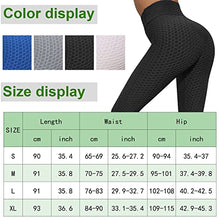 Load image into Gallery viewer, Voqeen TIK Tok Leggings for Women Scrunch Butt Lift High Waisted Yoga Pants Bubble Leggings Gym Leggings for Workout Running