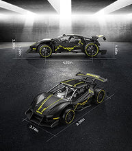 Load image into Gallery viewer, Dodoeleph Metal RC Cars 10km/h, Drift Car, 1:24 Diecast Remote Control Car, Electric Sport Racing Hobby Toy Car Model Vehicle for 8-12 Boys Teens Gift Black