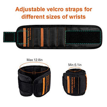 Load image into Gallery viewer, Gifts for Men Dad Magnetic Wristband - DIY Tools Belt Holding Screws Gadgets for Men Gifts, Secret Santa Gifts Christmas Stocking Fillers for Men, Valentines Gifts, Fathers Day Presents Birthday Gifts