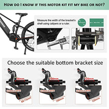 Load image into Gallery viewer, Bafang eBike Conversion Kit Mid Drive Motor 48V 500W for Mountain Bike, Road Bike, 46T Chainring Mid Motor BBS01B Pedelec DIY Electric Bike Converter for Adults, NO BATTERY