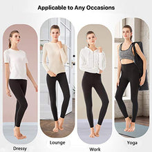 Load image into Gallery viewer, SINOPHANT High Waisted Leggings for Women, Buttery Soft Elastic Opaque Tummy Control Leggings, Plus Size Workout Gym Yoga Stretchy Pants (Navy1,Plus Size)