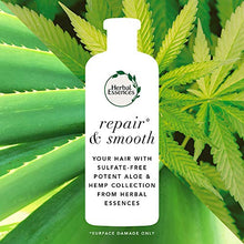 Load image into Gallery viewer, Herbal Essences Sulphate-Free Hair Shampoo And Conditioner Set, With Argan Oil, Clarifying Shampoo Set with Potent Aloe & Hemp, Restores Smoothness, Dry & Curly hair, Shampoo, Conditioner & Oil