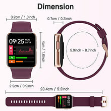 Load image into Gallery viewer, ZOSKVEE Smart Watch, Smartwatch for Android & iOS with Heart Rate, Blood Oxygen Saturation, 1.4" Dynamic Watch Face IP68 Waterproof, Fitness Tracker 30 Days Standby for Men, Women