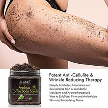 Load image into Gallery viewer, Natural Coffee Scrub with Organic Coffee Body Scrub, Best Acne, Anti Cellulite and Stretch Mark treatment, Spider Vein Therapy for Varicose Veins & Eczema