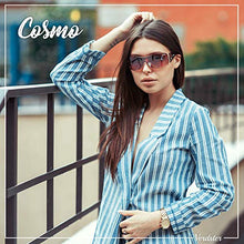Load image into Gallery viewer, Verdster Sunglasses for Women Trendy Womens Shades Oversized Ladies Large Cosmo Brown/Brown
