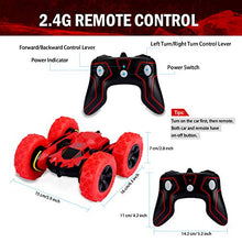 Load image into Gallery viewer, SZJJX Remote Control Car Truck 4WD RC Stunt Car 2.4Ghz Double Sided Rotating 360° Flips 7.5Mph Racing Vehicles, Kids Toy Cars Gift for Boys & Girls Birthday (Battery Not Included)