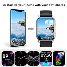 Load image into Gallery viewer, NinKiyco Watches Men, Smart Watch with Blood Pressure Heart Rate Sleep Monitor, Fitness Tracker Step Counter Watch for Men Him Kids Dad Boyfriend Teenage Boys for iPhone Android Phone
