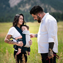 Load image into Gallery viewer, Beco Gemini Baby Carrier - Cool Navy, Sleek and Simple 5-in-1 All Position Backpack Style Sling for Holding Babies, Infants and Child from 7-35 lbs Certified Ergonomic