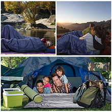 Load image into Gallery viewer, Double Sleeping Bag,Queen Size 2 Person Sleeping Bag For Camping, Backpacking Or Hiking. Waterproof And Lightweight Sleeping Bag With 2 Pillows, Great For Adults And Children Outdoor Activities (Blue)