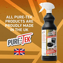 Load image into Gallery viewer, Pure-Tek Oven Cleaner Spray, BBQ Cleaner, 960ml, Oven Cleaner for Domestic Fan Assisted Ovens, Grills, Barbecues and Griddles, Cuts Through Tough Baked On Foods and Grime, for Kitchen and Outdoor Use