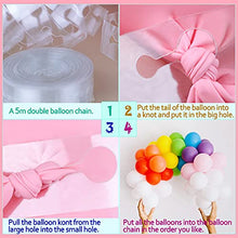 Load image into Gallery viewer, Balloon Arch Kit, TOPLDSM Rainbow Balloons Garland Party Decorations 105PCS Coloured Assorted Balloons and 3PCS Star Foil Helium Balloon for Birthday Wedding Summer Hawaii Party Supplies