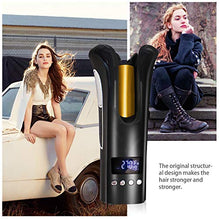 Load image into Gallery viewer, UKLISS Automatic Curling Iron Auto Hair Curler Ceramic Rotating Unbound Automatic Spin and Curl with LED Digital Direction and Temp Setting. (Black)