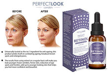 Load image into Gallery viewer, Retinol Serum High Strength with Hyaluronic Acid - FACELIFT SPECIALIST by PERFECT LOOK LONDON. Professional Anti Ageing and Anti Wrinkle for Face. Treats Acne Scars, Fine Lines and Dark Circles