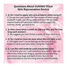 Load image into Gallery viewer, SUNMAY VFace RF Radio Frequency Facial Machine and EMS Skin Tightening Device for Skin Rejuvenation, Wrinkle Removal, Light Spots - Anti Aging Heated and Cold Face Lifting Massager