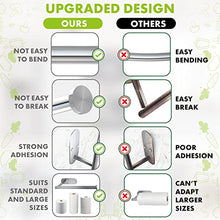 Load image into Gallery viewer, Homecart Kitchen Roll Holder under cabinet - Self Adhesive or Drilling Kitchen towel holders l Multipurpose Stainless steel - Paper Towel Holder for Bathroom and Kitchen Accessories