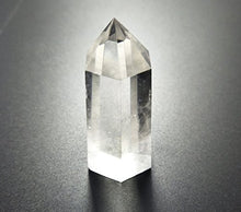 Load image into Gallery viewer, Healing Stone Wand of Clear Quartz Crystal Pointed & Faceted Prism Bar for Reiki Chakra Meditation Therapy Deco