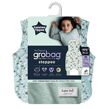 Load image into Gallery viewer, Tommee Tippee Baby Sleep Bag with Legs, The Original Grobag Steppee, Soft Bamboo-Rich Fabric, 6-18m, 1.0 TOG, Earth Green
