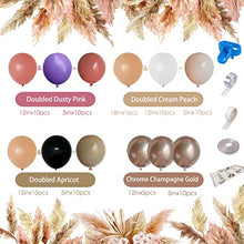 Load image into Gallery viewer, Balloon Arch Garland Kit, Blush Nude Apricot Double-Stuffed Latex Party Balloons for Retro Boho Wedding Baby Shower Bridal Engagement Anniversary Birthday Decorations…