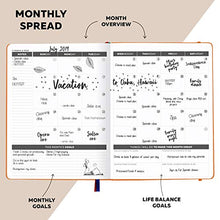 Load image into Gallery viewer, Clever Fox Planner PRO – Weekly & Monthly Life Planner to Increase Productivity, Time Management and Hit Your Goals – Organizer, Gratitude Journal – Undated – 21.5x28cm – Lasts 1 Year (Orange)