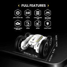 Load image into Gallery viewer, DEERC DE38 Remote Control car, 360° Double Sided, Flipping RC Stunt Car, LED Headlights, 4WD High-Speed Off-Road Toy, Great Gift for Boys and Girls, with 2 Rechargeable Batteries