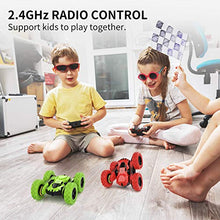 Load image into Gallery viewer, SGILE 4WD Remote Control Stunt Car, 360° Double Side Flips RC Car Birthday Toy Gift for 6-12 Years Old Kids, Red