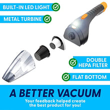 Load image into Gallery viewer, ThisWorx Car Vacuum Cleaner - Portable, Lightweight, Powerful, Handheld Vacuums w/Strong Suction, 3 Attachment Accessories, Carry Case - 12V, 4.8m Cord - Car Cleaning Kit
