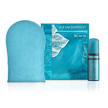 Load image into Gallery viewer, St. Tropez Fake Tan, Self Tan Express 1 Hour Tan Starter Kit, Vegan Beauty Gift for Her with Travel Size Tanning Mousse and Tanning Applicator Mitt
