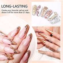 Load image into Gallery viewer, Saviland Gel Nail Polish Set - 6 Colors Metallic Painted Gel Polish Soak Off Emboss U V LED Glitter Gel Nail Art Manicure Kit for Beginners Professionals Home DIY Nail Salon