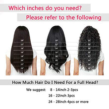 Load image into Gallery viewer, Brazilian Hair Deep Wave Bundles 22 24 26 Inch 100% Human Hair Natural Color Deep Curly Hair Weave Extensions Weft