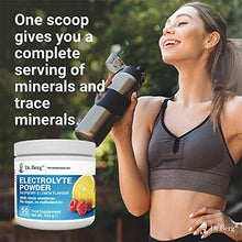 Load image into Gallery viewer, Dr. Berg's Electrolyte Powder - Keto Electrolytes Energy Drink Powder Supplements - Vegan NO Maltodextrin or Sugar, No Ingredients from China, Amazing Raspberry Lemon Flavor 50 Servings