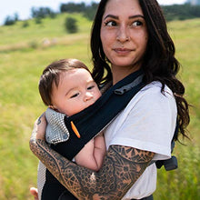 Load image into Gallery viewer, Beco Gemini Baby Carrier - Cool Navy, Sleek and Simple 5-in-1 All Position Backpack Style Sling for Holding Babies, Infants and Child from 7-35 lbs Certified Ergonomic