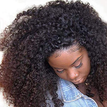 Load image into Gallery viewer, Isheeny Afro Kinky Curly Clip in Hair Extensions for Black Women Human Hair 8pcs 120g Curly Hair Extensions Clip Ins (1 Bundles 20 inch, Natural Black)