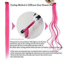 Load image into Gallery viewer, GIHENHAO 46 Pcs Coloured Hair Extension in 22 Inch Rainbow Hair Extensions Hairpieces,Party Highlights Synthetic Clip in Long Hairpiece for Women Girls Kids Gift(36 Colors 46pcs)