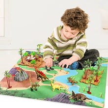 Load image into Gallery viewer, Dinosaur Toys for Boys Age 3-6, Dinasour Gift for Boys Educational Toys for 3 4 5 6 Year Old Boys Toys Age 3-6 Kids Toys Age 3 4 Presents for 3 Year Old Boys Toys Dinosaurs Play Mat Set Figures T Rex