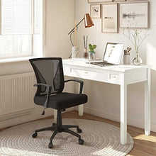 Load image into Gallery viewer, Homall Office Chair Mesh Chair Ergonomic, Computer Chair Adjustable Seat Height with Back Support and Arms, Desk Chair Comfy, Study Chair for Home, Office and Executive Max 125KG (Black)