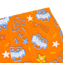 Load image into Gallery viewer, Blippi Boys Pyjamas PJs Set Ages 18 Months to 7 Years (3-4 Years) Orange