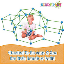 Load image into Gallery viewer, KiddyPlay Mega Forts - 80 Piece Den Building Kit - Fort Construction Toys For Kids - Building Toys For Boys or Girls